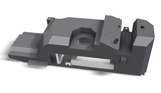 Brown Davis Aluminised Steel Long Range Fuel Tank